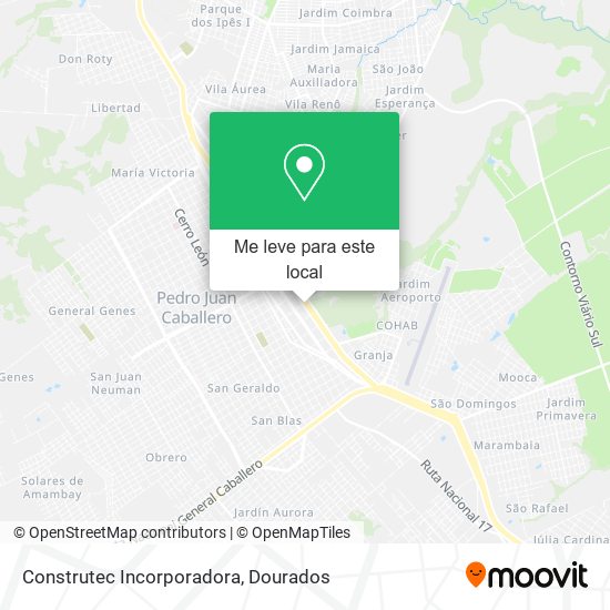 Construtec Incorporadora mapa