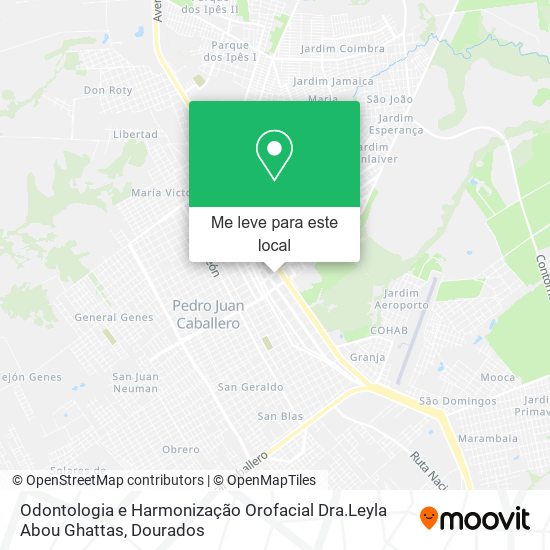 Odontologia e Harmonização Orofacial Dra.Leyla Abou Ghattas mapa