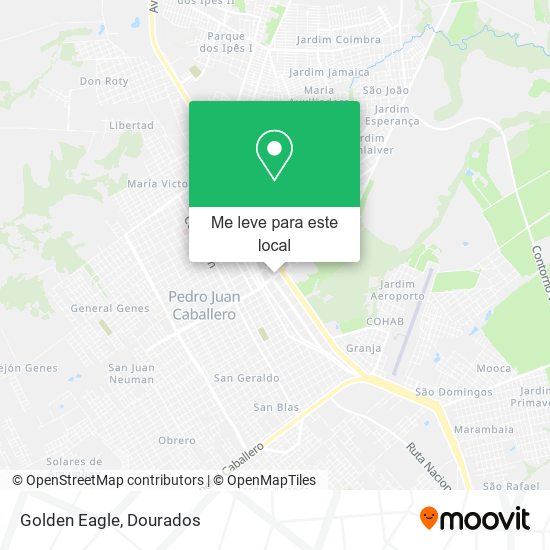 Golden Eagle mapa
