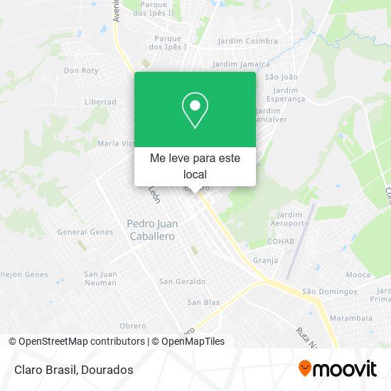 Claro Brasil mapa