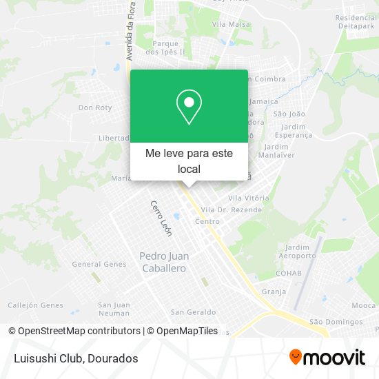 Luisushi Club mapa