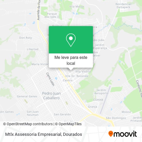 Mtlx Assessoria Empresarial mapa