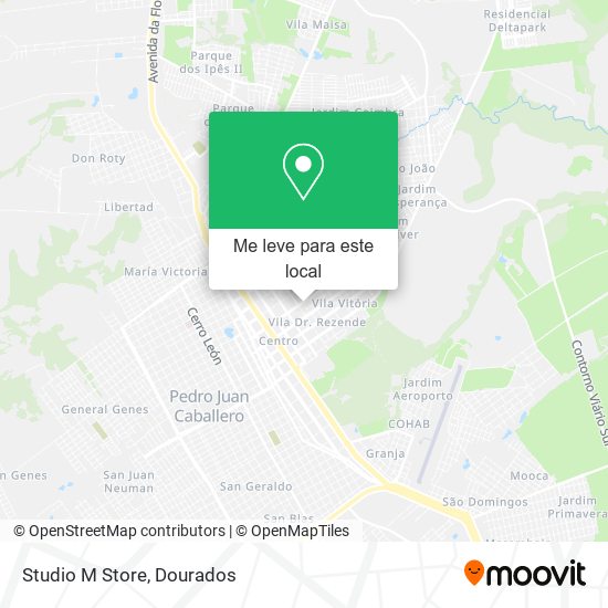 Studio M Store mapa