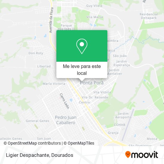 Ligier Despachante mapa