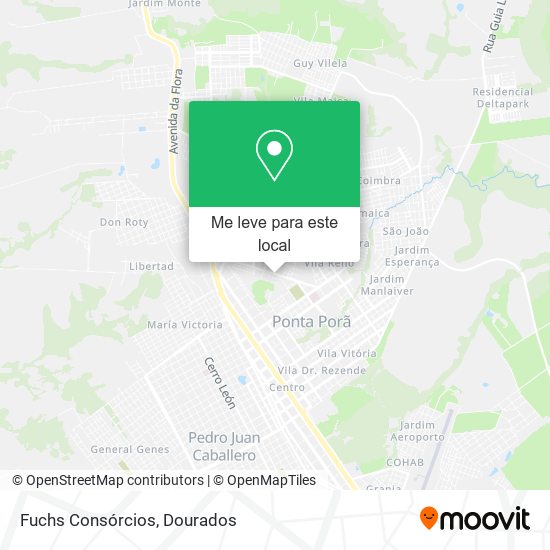Fuchs Consórcios mapa