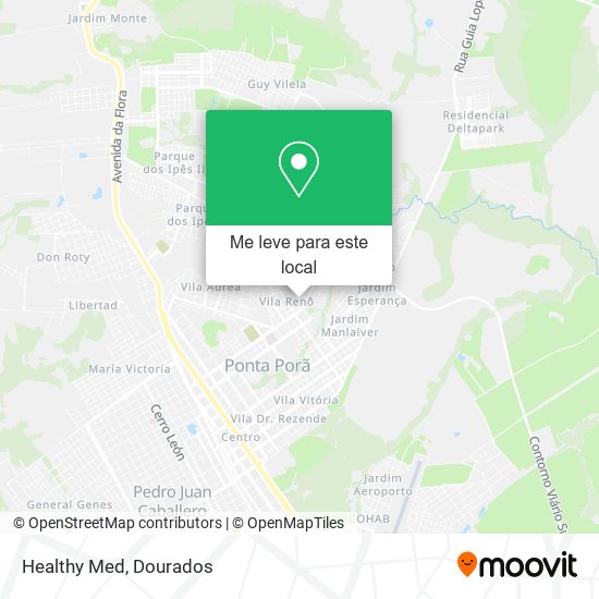 Healthy Med mapa