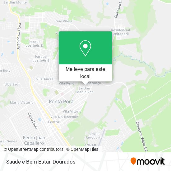 Saude e Bem Estar mapa