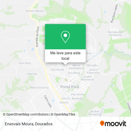 Enxovais Moura mapa