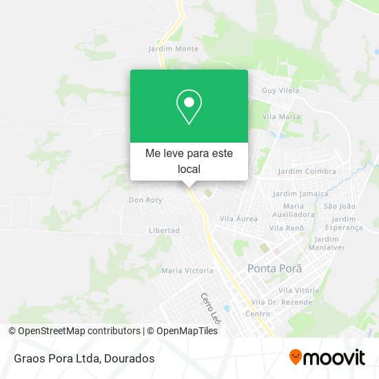 Graos Pora Ltda mapa