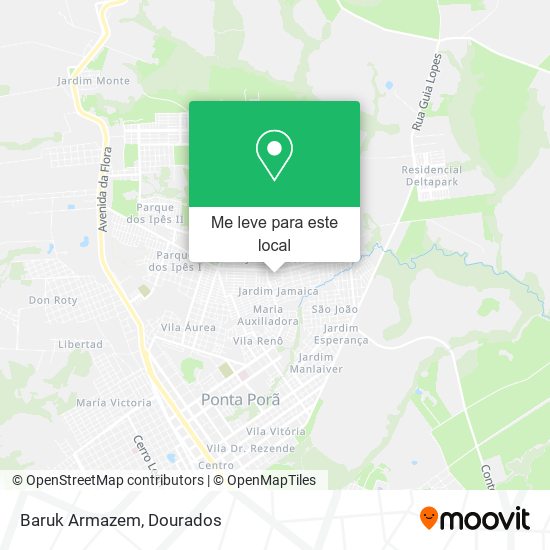 Baruk Armazem mapa
