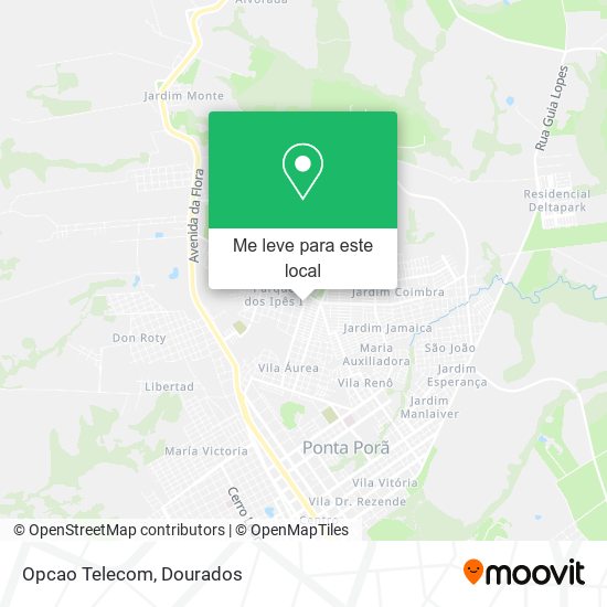 Opcao Telecom mapa