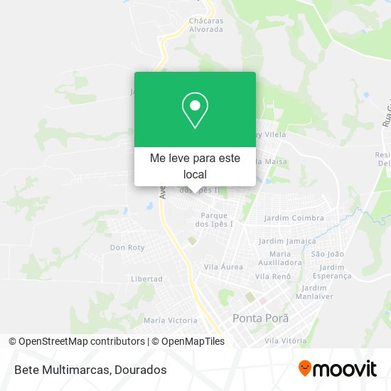 Bete Multimarcas mapa