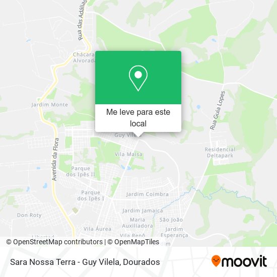 Sara Nossa Terra - Guy Vilela mapa
