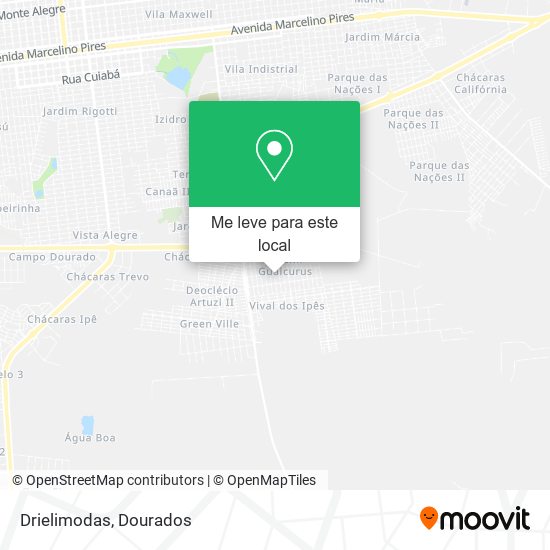 Drielimodas mapa