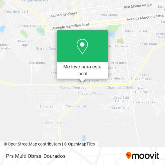 Prs Multi Obras mapa