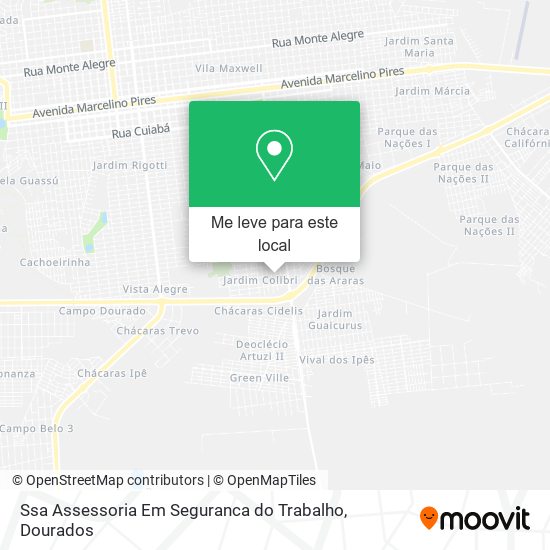 Ssa Assessoria Em Seguranca do Trabalho mapa