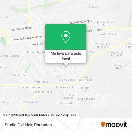 Studio Gyll Hair mapa