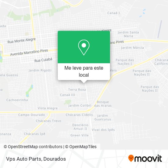 Vps Auto Parts mapa