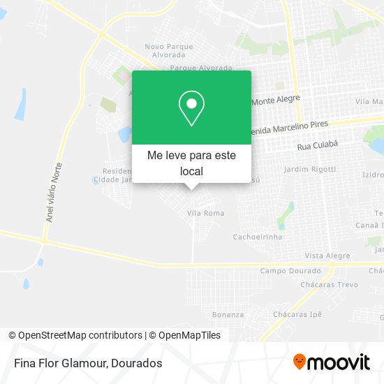 Fina Flor Glamour mapa