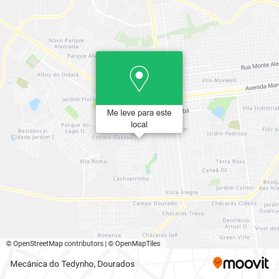 Mecânica do Tedynho mapa