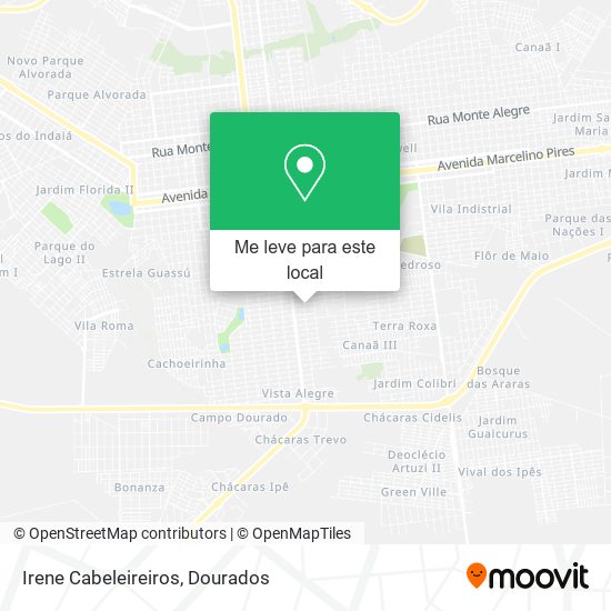 Irene Cabeleireiros mapa