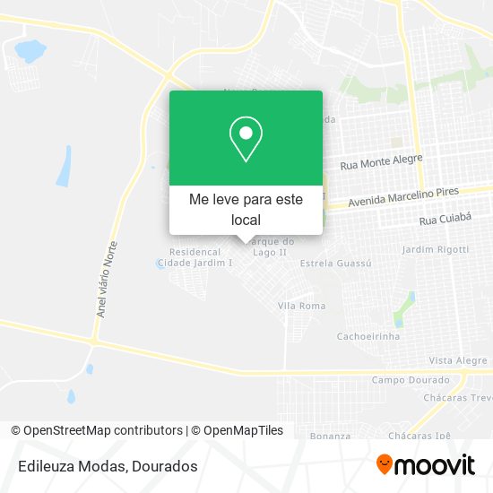Edileuza Modas mapa