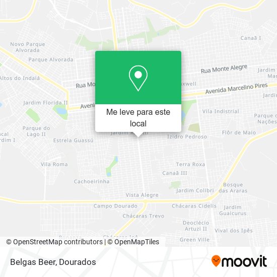 Belgas Beer mapa