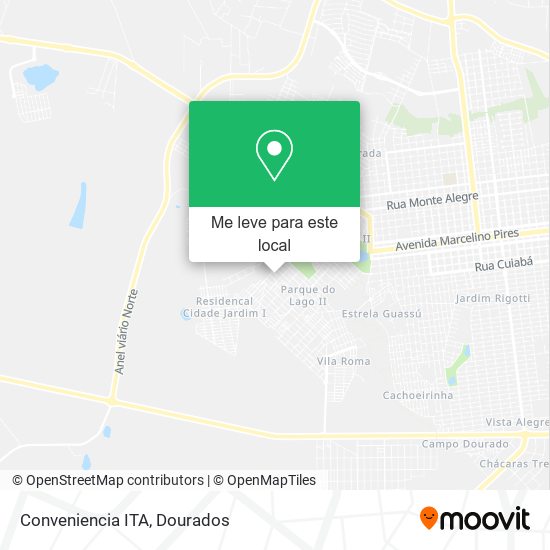 Conveniencia ITA mapa