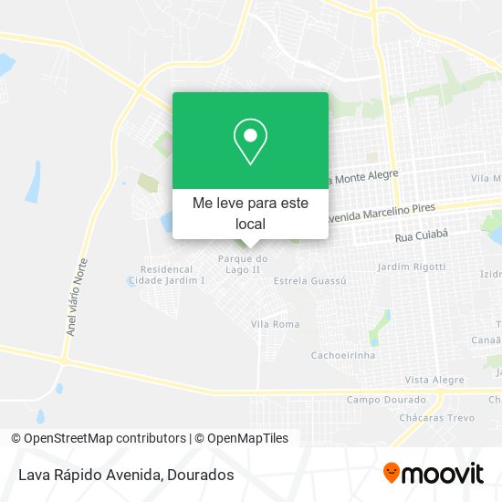 Lava Rápido Avenida mapa