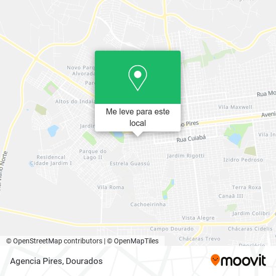 Agencia Pires mapa