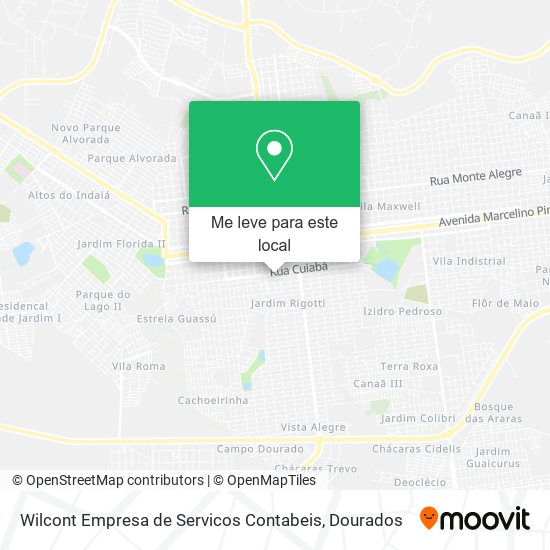 Wilcont Empresa de Servicos Contabeis mapa