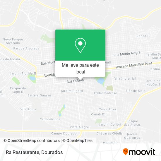 Ra Restaurante mapa