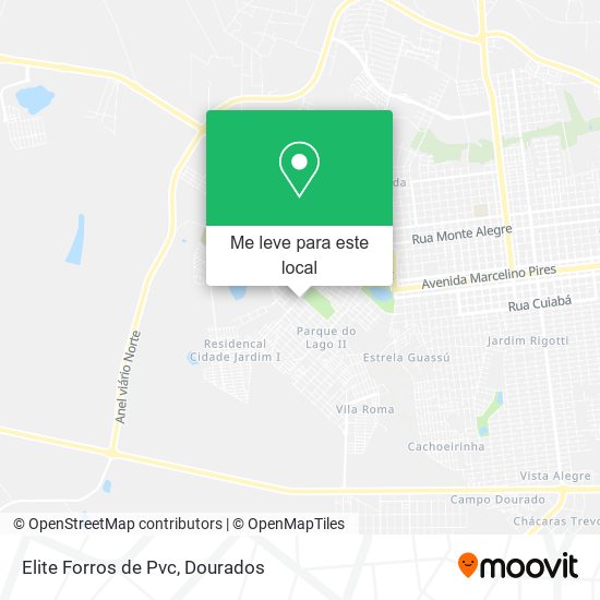 Elite Forros de Pvc mapa