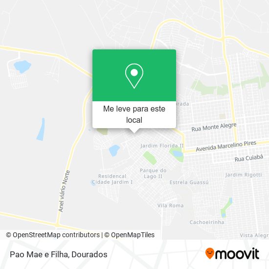 Pao Mae e Filha mapa