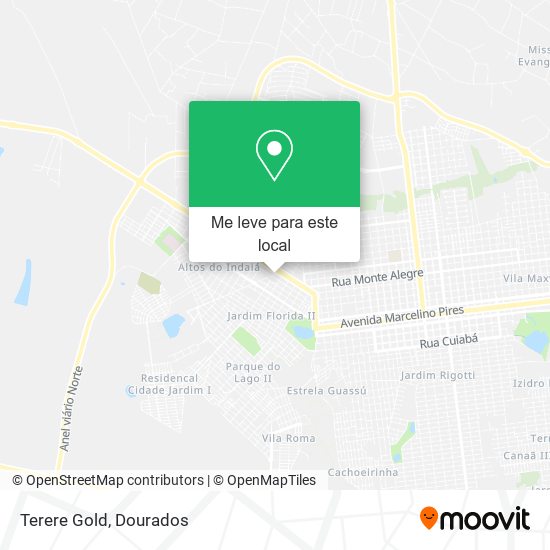 Terere Gold mapa