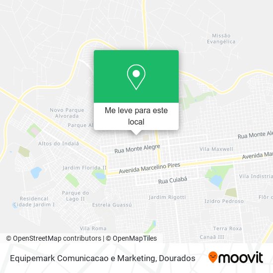 Equipemark Comunicacao e Marketing mapa