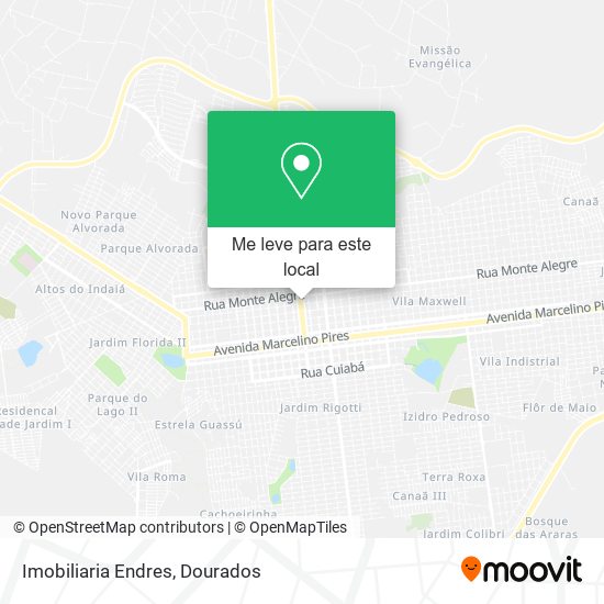 Imobiliaria Endres mapa