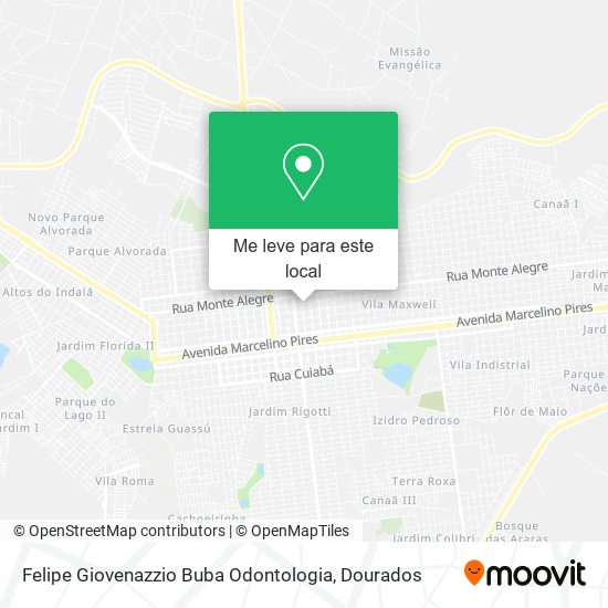 Felipe Giovenazzio Buba Odontologia mapa