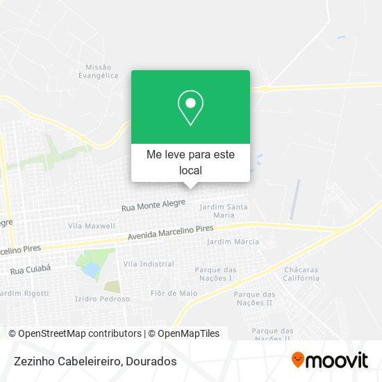 Zezinho Cabeleireiro mapa