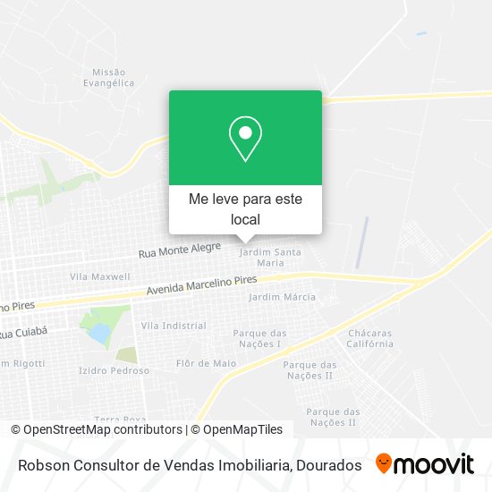 Robson Consultor de Vendas Imobiliaria mapa