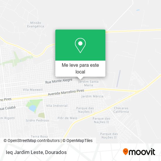 Ieq Jardim Leste mapa