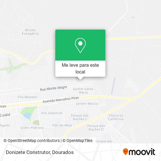 Donizete Construtor mapa