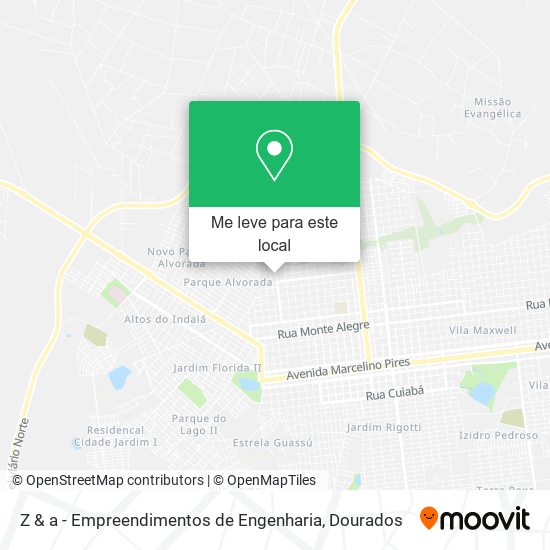 Z & a - Empreendimentos de Engenharia mapa