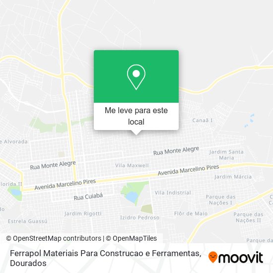 Ferrapol Materiais Para Construcao e Ferramentas mapa