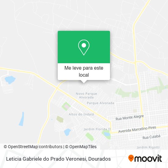 Leticia Gabriele do Prado Veronesi mapa