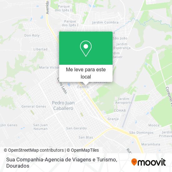 Sua Companhia-Agencia de Viagens e Turismo mapa