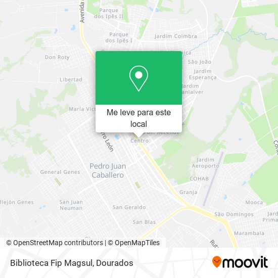 Biblioteca Fip Magsul mapa