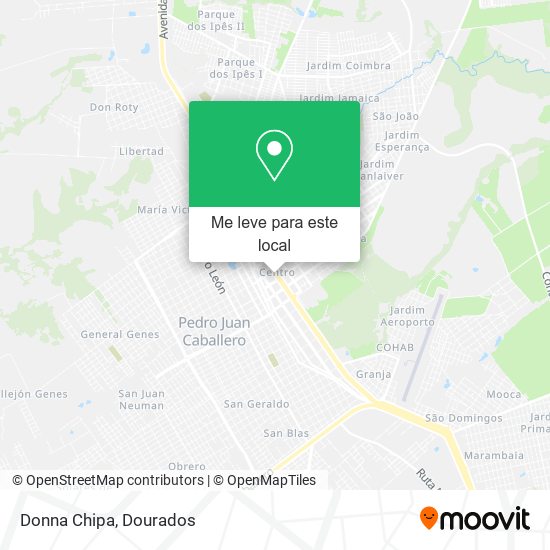 Donna Chipa mapa