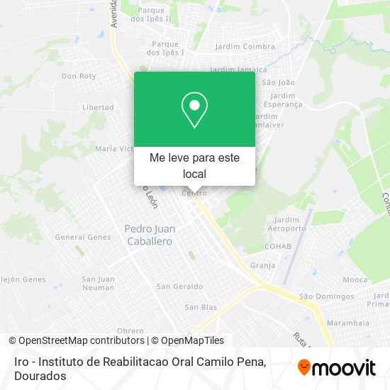 Iro - Instituto de Reabilitacao Oral Camilo Pena mapa