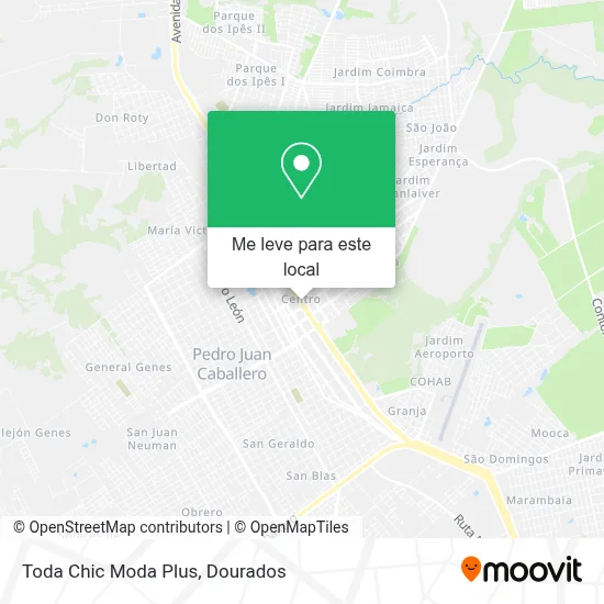 Toda Chic Moda Plus mapa